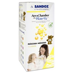 AERO CHAMBER INHALADOR INFANTIL SANDOZ - Imagen 1