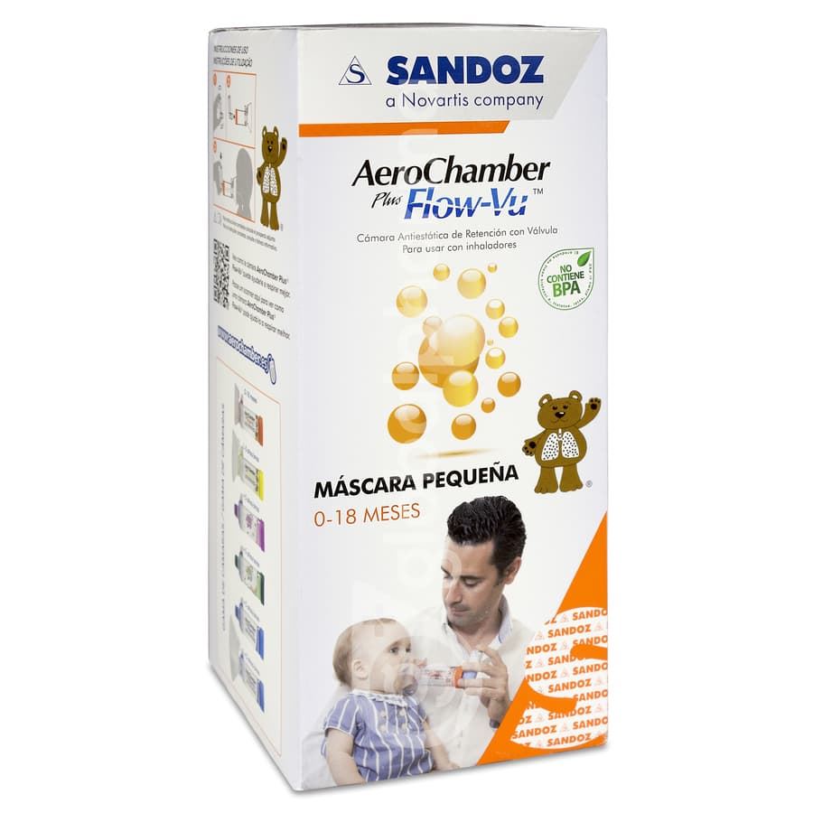 AERO CHAMBER INHALADOR NEONATO SANDOZ - Imagen 1