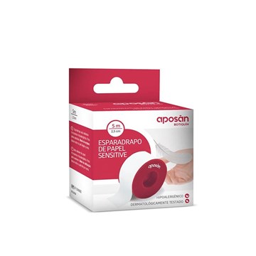 APOSAN ESPARADRAPO PAPEL HIPOALERGENICO SC 5X2,5 - Imagen 1
