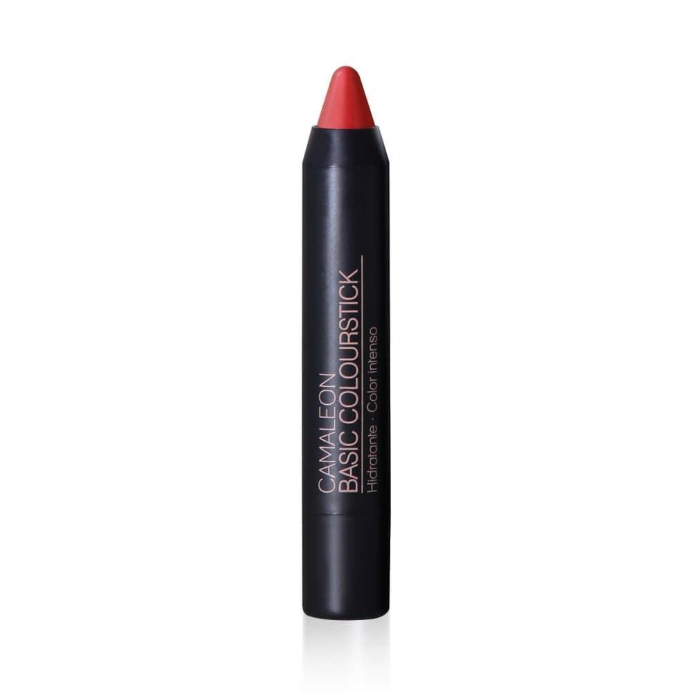 BARRA DE LABIOS HIDRATANTE BASIC ROJO METALIZADO CAMALEON - Imagen 1