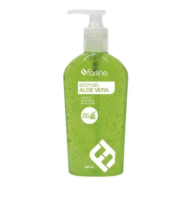 BODYGEL ALOE VERA PURO 250ML FARLINE - Imagen 1