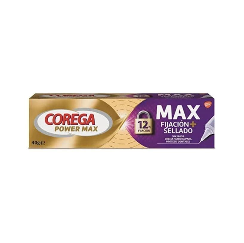 COREGA MAX FIJACION + SELLADO CREMA ADHESIVA DENTAL 40G - Imagen 1