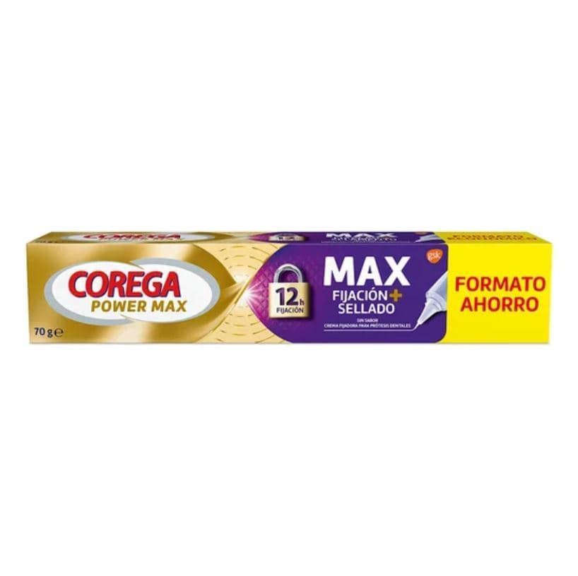 COREGA MAX FIJACION + SELLADO CREMA ADHESIVA DENTAL 70G - Imagen 1