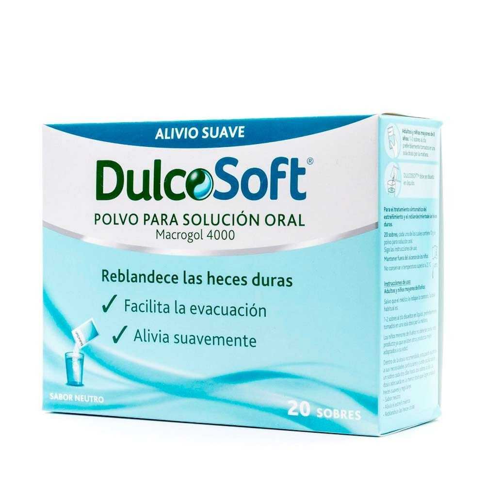 DULCOSOFT POLVO PARA SOLUCIÓN ORAL 20 SOBRES - Imagen 1