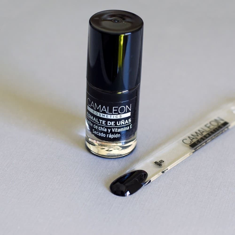 ESMALTE DE UÑAS NEGRO CAMALEON - Imagen 3