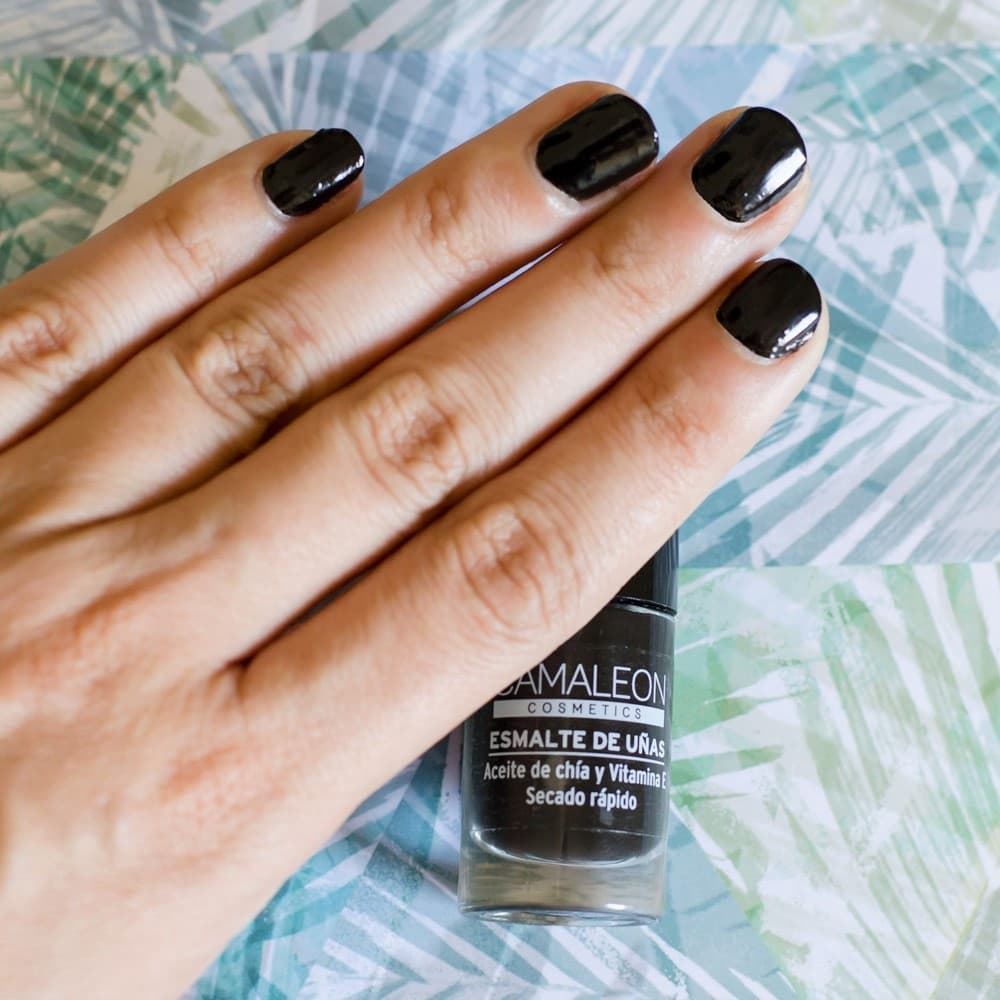 ESMALTE DE UÑAS NEGRO CAMALEON - Imagen 4