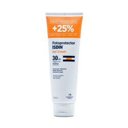 GEL CREAM +25% SPF30+ 250ML ISDIN - Imagen 1