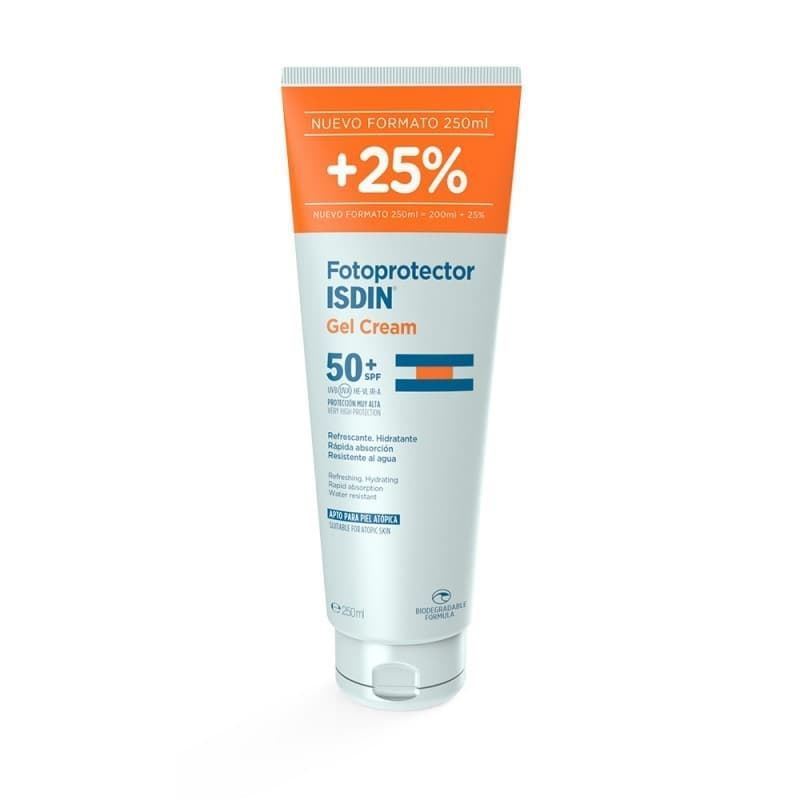 GEL CREAM +25% SPF50+ 250ML ISDIN - Imagen 1