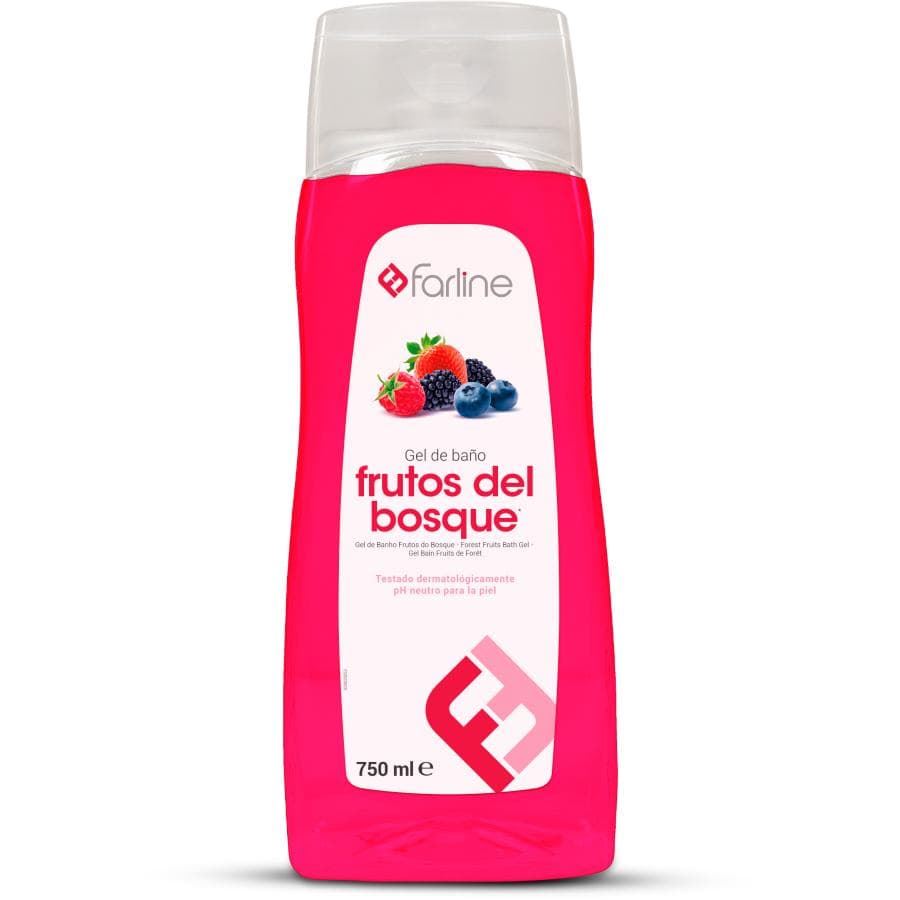 GEL DE BAÑO FRUTOS DEL BOSQUE 750ML FARLINE - Imagen 1