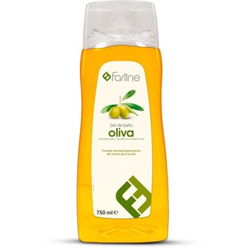 GEL DE BAÑO OLIVA 750 ML FARLINE - Imagen 1