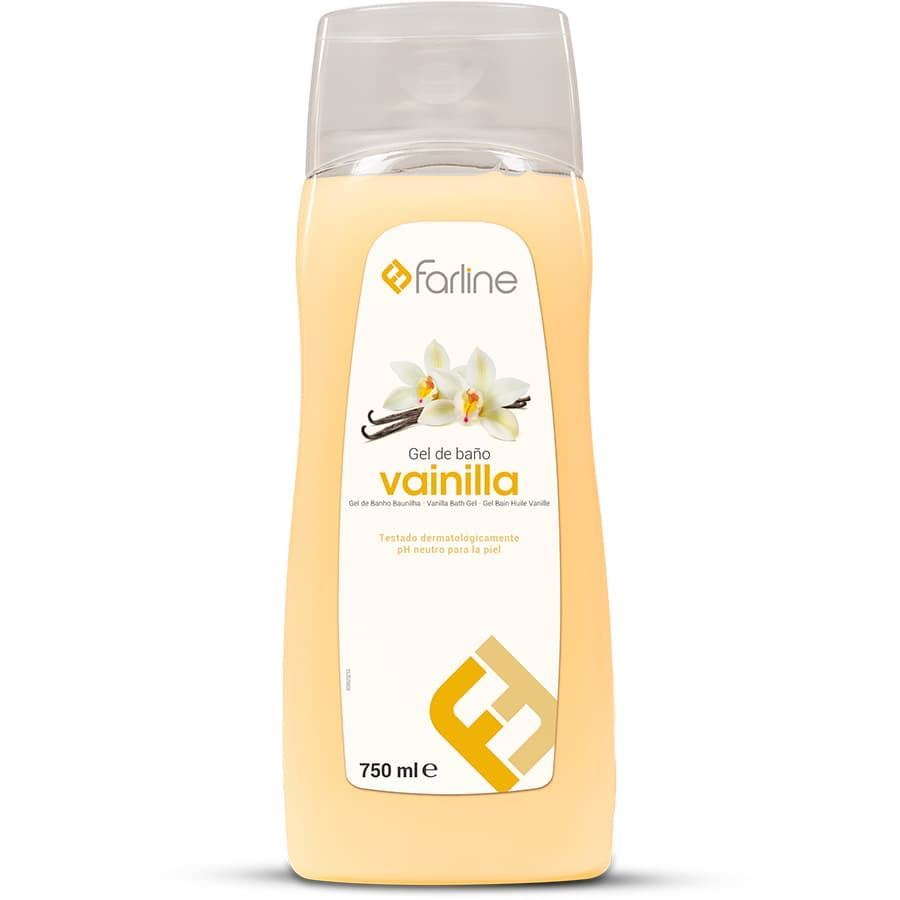 GEL DE BAÑO VAINILLA 750ML FARLINE - Imagen 1