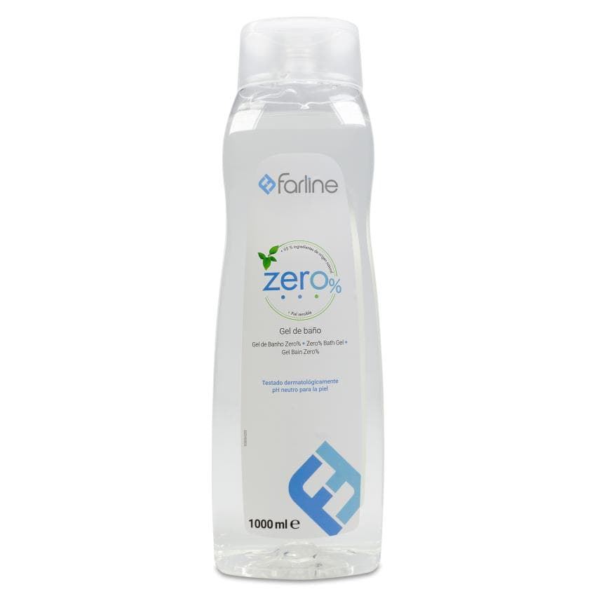 GEL DE BAÑO ZERO% 1L FARLINE - Imagen 1