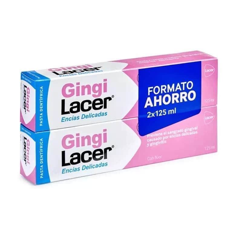 GINGI LACER PASTA 2x125ML - Imagen 1