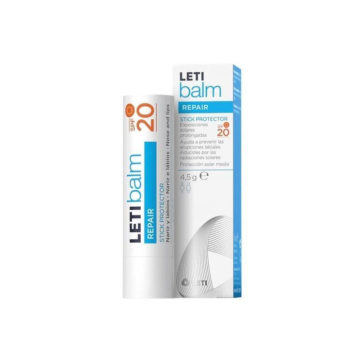 LETI BALM REPAIR STICK PROTECTOR NARIZ Y LABIOS SPF 20 - Imagen 1