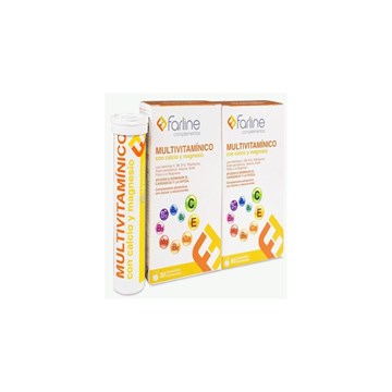 MULTIVITAMINICO CON CALCIO Y MAGNESIO DUPLO FARLINE - Imagen 1