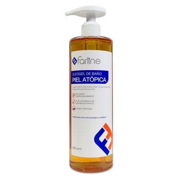 OLEOGEL DE BAÑO PIEL ATOPICA FARLINE - Imagen 1