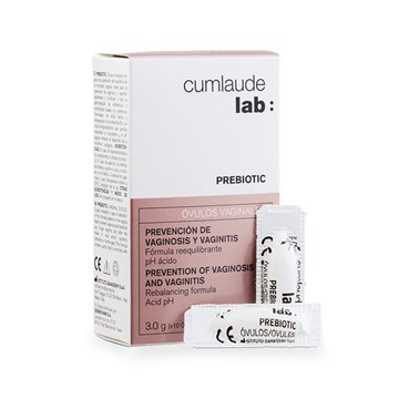 ÓVULOS VAGINALES PREBIOTIC CUMLAUDE LAB - Imagen 1