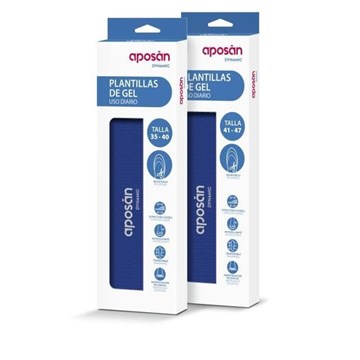 PLANTILLAS DE GEL USO DIARIO APOSÁN - Imagen 1