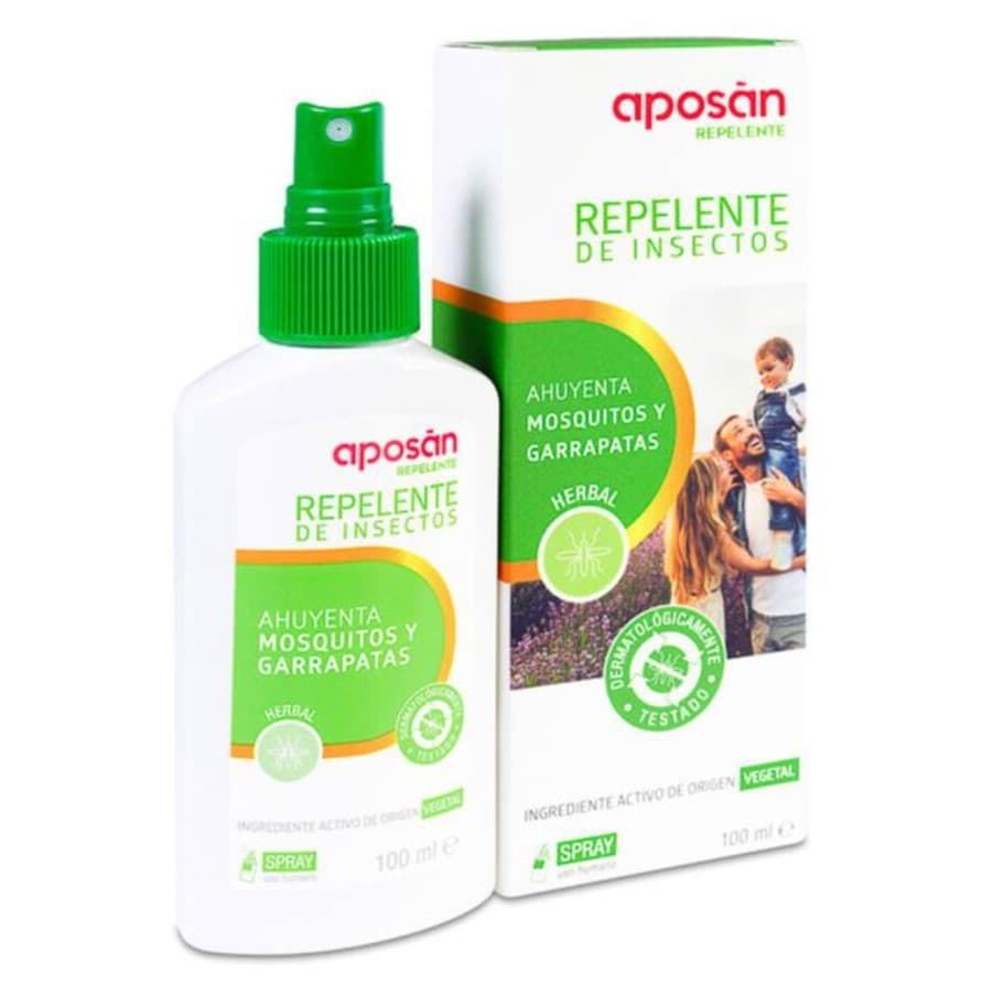 REPELENTE DE INSECTOS HERBAL 100ML APOSAN - Imagen 1