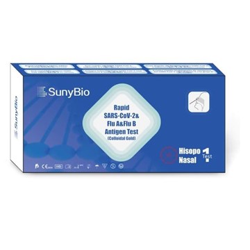 TEST DE ANTIGENOS SARS-CoV-2&Flu B - Imagen 1